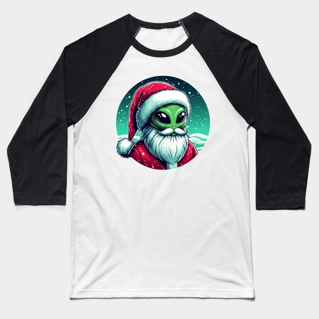 santa comes in peace Baseball T-Shirt by hunnydoll